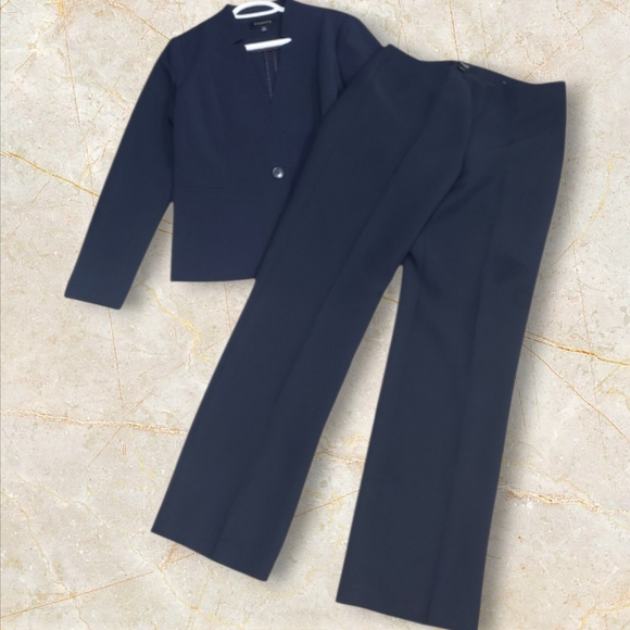 Talbots Jackets & Blazers - Talbots Navy Pant Suit Size 4